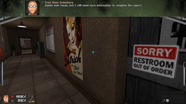Wolfendoom: Blade of Agony - C1M4 Briefing - All Secrets No Commentary смотреть онлайн