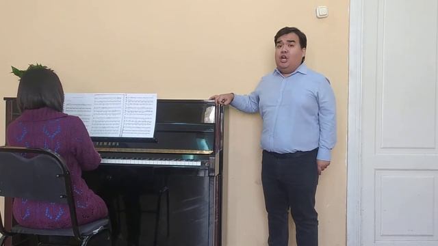 М. Глинка слова А. Пушкин "Я здесь, Инезилья исполняет Хамидов Ислам смотреть онлайн