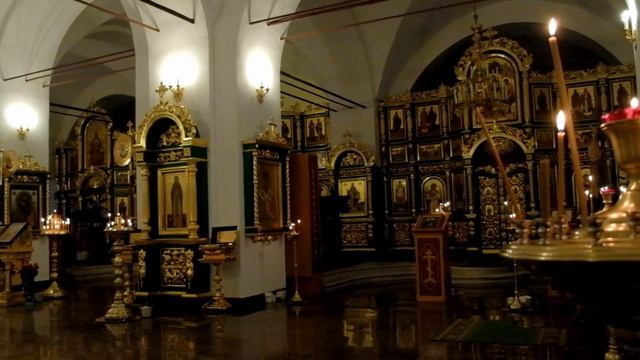 Утренняя служба в церкви. смотреть онлайн