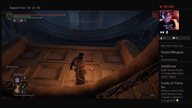 Elden Ring Stream 33 - Godskin Noble Redux смотреть онлайн