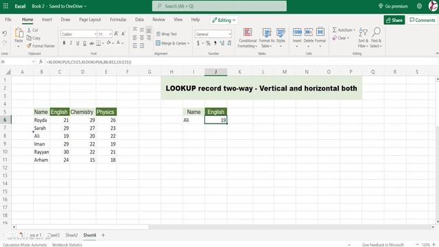 How to use New EXCEL 2021 XLOOKUP смотреть онлайн