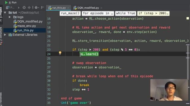 #6 DQN using Tensorflow Reinforcement Learning (Eng tutorial) смотреть онлайн