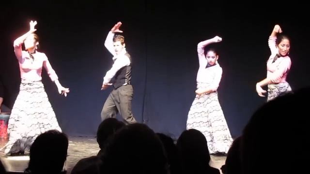 FLAMENCO Y FUSIÓN Escuela de Baile (Basico) - Cariño Mio / Por Colombiana смотреть онлайн