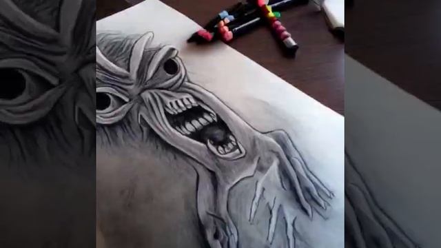 Scary Drawings | AI ART by Stable Diffusion #aiart #stablediffusion #halloween #art #aiart смотреть онлайн