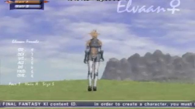 Final Fantasy XI　Female Races смотреть онлайн