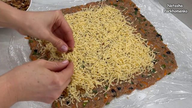 Праздничный Рулет из Фарша на Новый Год / Новогодний Рулет / Шикарная Закуска / Meatloaf смотреть онлайн