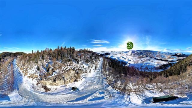 Адыгея.Плато Лаго-Наки . Панорама 360.(Lago-Naki.Panorama 360°) смотреть онлайн