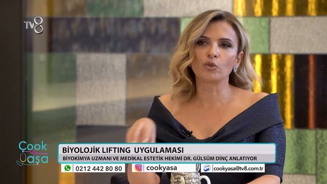 BİYOLOJİK LİFTİNG UYGULAMASI | TV8 ÇOOK YAŞA | DR. GÜLSÜM DİNÇ