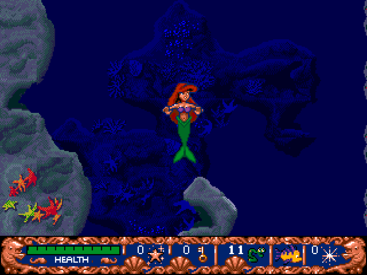 Ariel - The Little Mermaid | Аркада/1992 | Обзор для сайта Aka7teck.ru