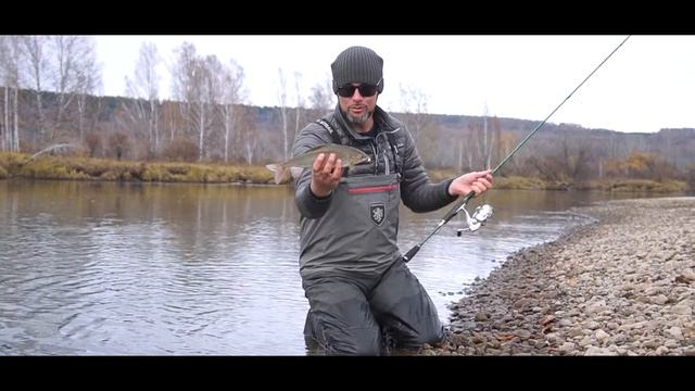 Как ловить хариуса на блесны в Сибири смотреть онлайн