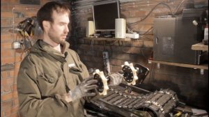 Самодельный снегоход сборка  Гусеница 380мм