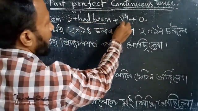 PAST PERFECT CONTINUOUS TENSE. смотреть онлайн