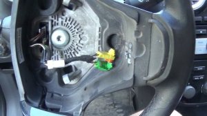 снять руль опель корса