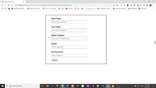 How to Create User Registration Form In PHP MySQL Database in Bangla | Sign Up Form PHP SQL HTML CS смотреть онлайн