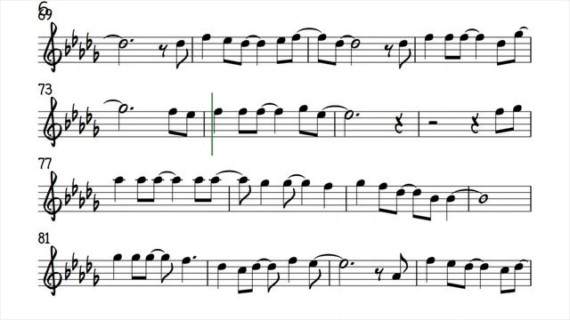 You Are Not Alone Bb Instruments Sheet Music Backing Track Play Along Partitura смотреть онлайн
