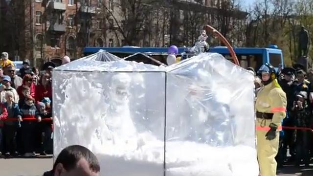 Пенный домик