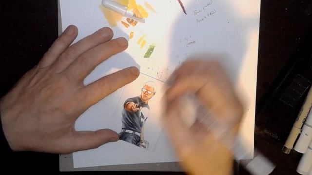 Drawing The Punisher Sketch Card смотреть онлайн