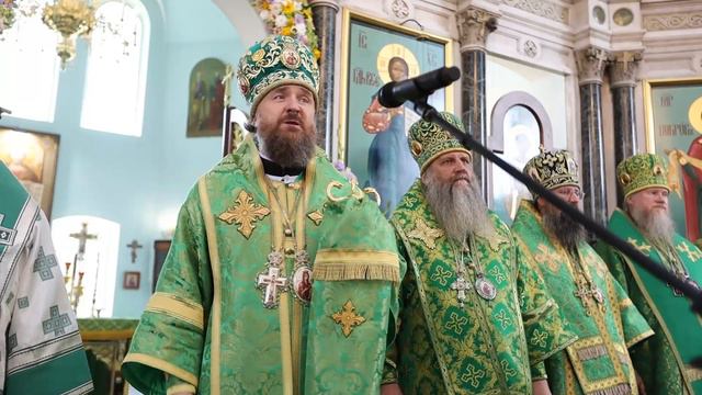 Празднование 10 летия Ейской епархии. Каневская 23 июля 2023 год смотреть онлайн