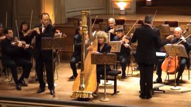 J.Haydn:Concerto for flute, harpe & orchestra Hob.XVⅢ:6 in F major, 2mov. 3mov.,Shigenori KUDO 工藤重典 смотреть онлайн