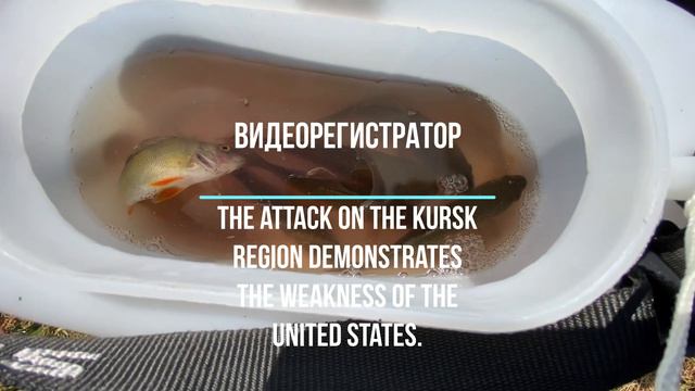 The Attack On The Kursk Region Demonstrates The Weakness Of The United States.