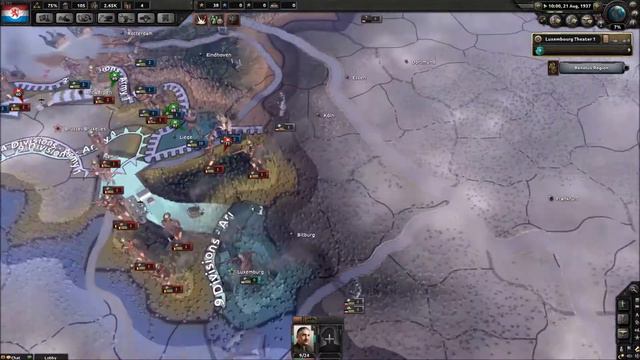Hearts Of Iron IV Multiplayer | Luxembourg - Netherlands Freindship with Melle | Part 4 смотреть онлайн