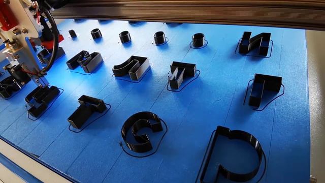 3D-печать букв для вывески Denta geometria смотреть онлайн