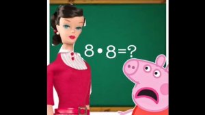 Пеппа получила двойку. Не сделала домашние задания