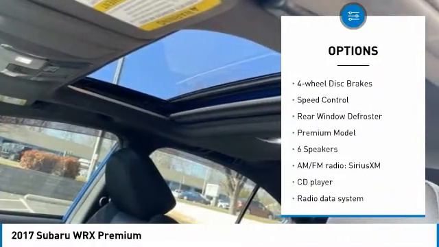 2017 Subaru WRX Lynchburg VA CC9695 смотреть онлайн