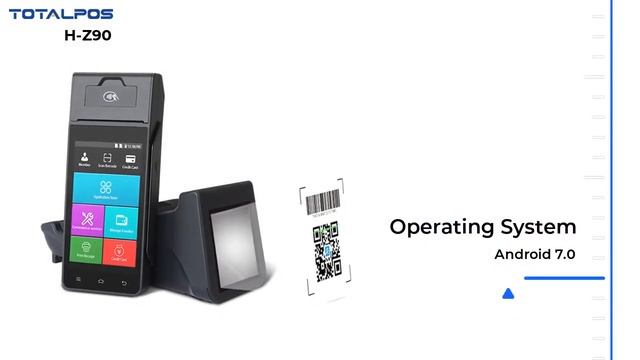 TOTALPOS H-Z90 MOBILE PAYMENT SMART POS TERMINAL смотреть онлайн