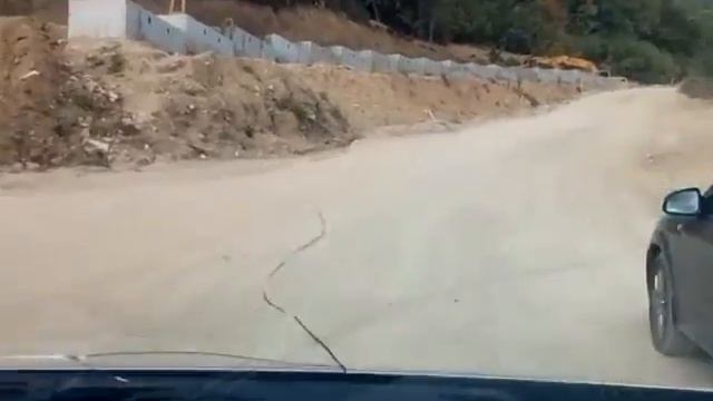 Строительство дороги Мезмай - Нижегородская смотреть онлайн