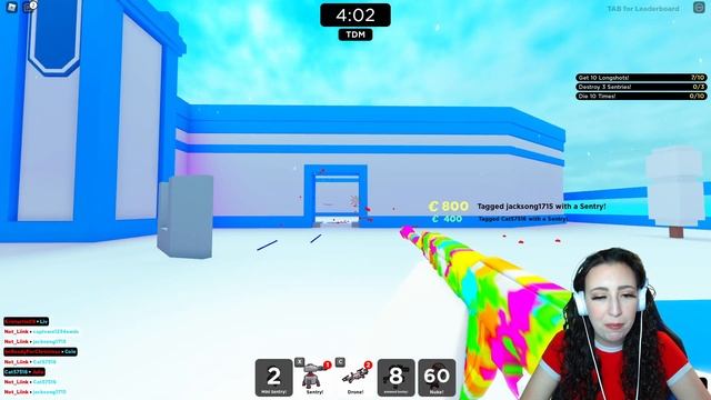 Getting a NUKE with the *FREE* PAINTBRUSH GUN! | Roblox Big Paintball смотреть онлайн