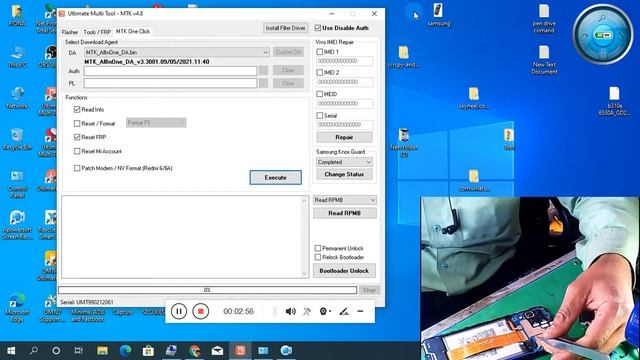 SAMSUNG A12 FRP RESET UMT MTK TOOL RESET SREEN LOCK SUPORT ALL SAMSUNG MTK CPU смотреть онлайн