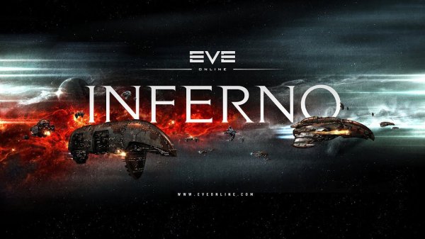 Eve Online Inferno login screen