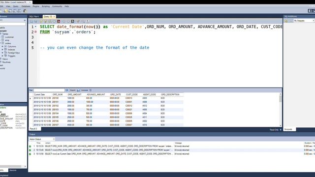 How to Pass Current Date Time in Where Clause in MySQL Query - Intact Abode смотреть онлайн