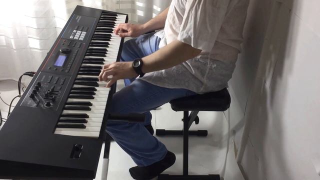 Roland Juno DS 76 - "Killing Me Softly" смотреть онлайн