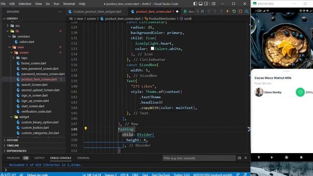 flutter tutorial - product Detail page смотреть онлайн