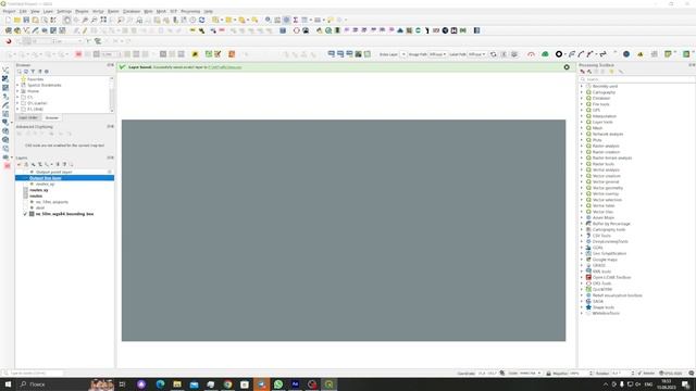 Визуализация авиа траффика , Qgis и Cinema4d