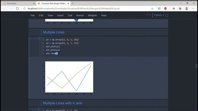 Visualisasi Data dengan Matplotlib (Seri Library Python) смотреть онлайн