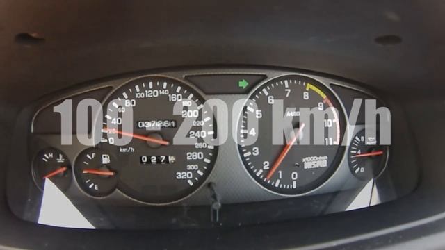 Nissan Skyline R33 GT-R 0-200 Km/h Acceleration RB26DETT N1 Turbo's