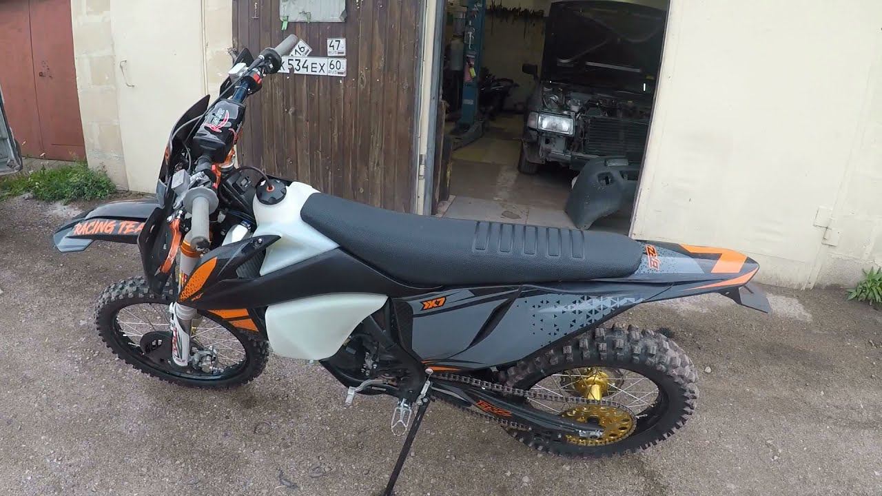 BRZ X7 2t Тест в хард эндуро смотреть онлайн