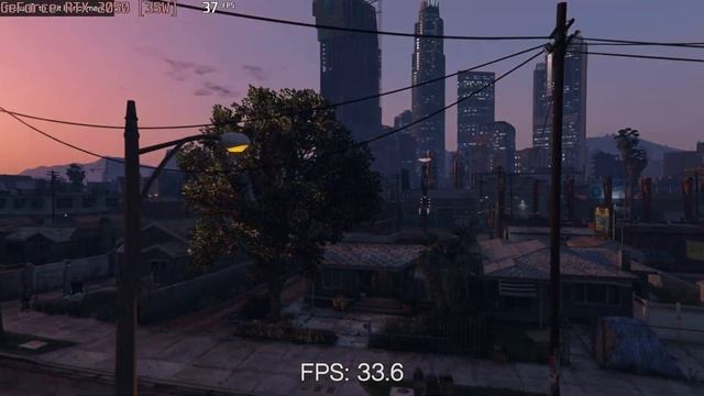 ? NVIDIA GeForce RTX 2050 [Laptop, 35W] - GTA V Gameplay Benchmarks (1080p)