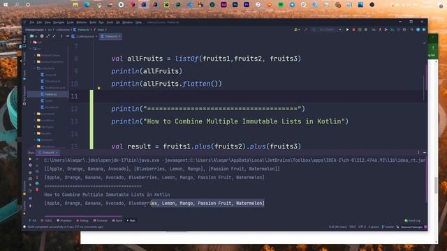 95 Combine Multiple Immutable Lists смотреть онлайн
