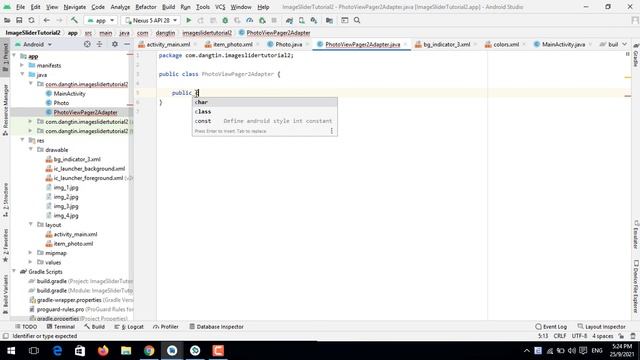 Create Image Slider với ViewPager2 and CircleIndicator - [Android Image Slider - #03] смотреть онлайн
