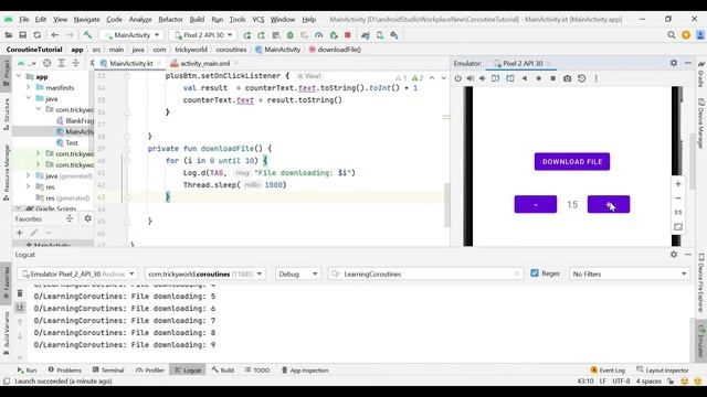 Why we need coroutines? | Main-safe functions | Asynchronous programming in Kotlin | Android смотреть онлайн