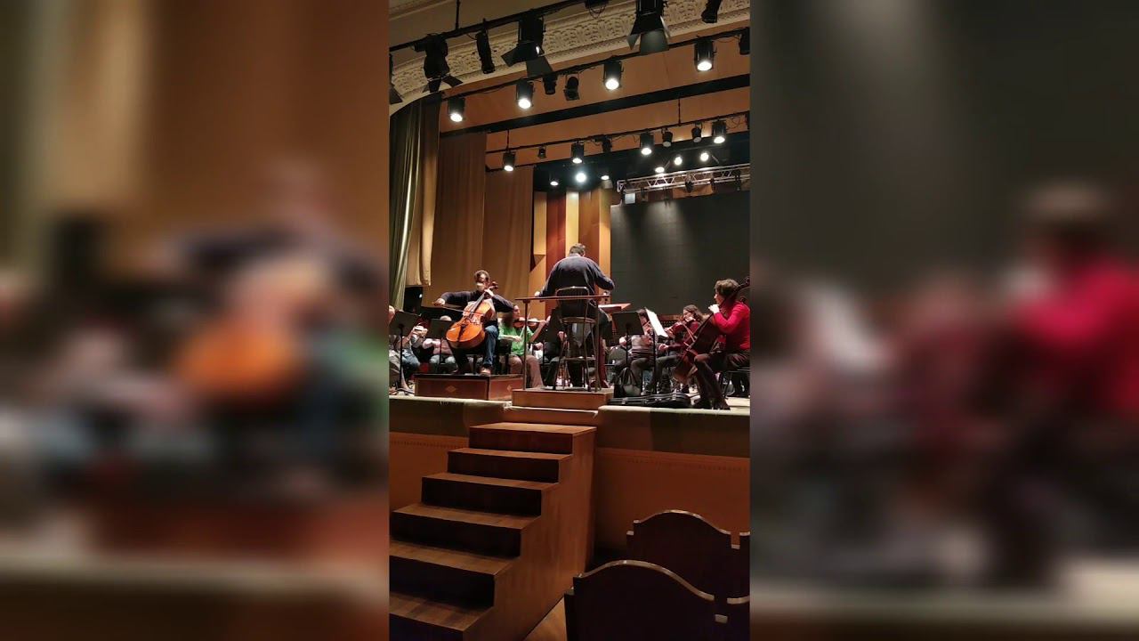 О Концерте для виолончели с оркестром Жака Оффенбаха смотреть онлайн