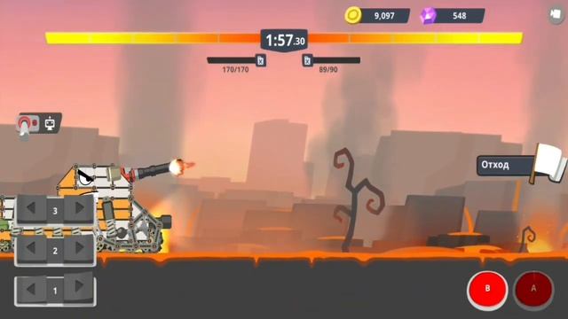 Кв-44 0.1 и Ратте vs Железнорукий |Sypertank Rumble смотреть онлайн