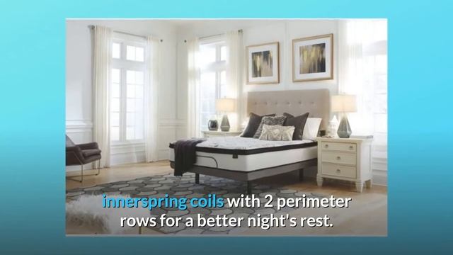 Signature Design by Ashley Chime 12 Inch Plush Hybrid Mattress Review смотреть онлайн