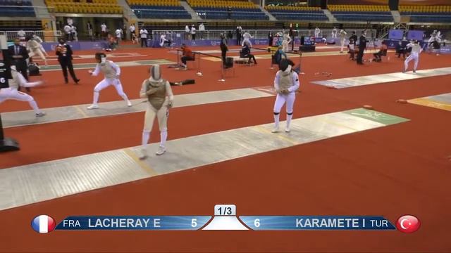 Doha 2021 SWF - L64 - Lacheray FRA v Karamete TUR смотреть онлайн