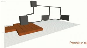 печь с водяным контуром