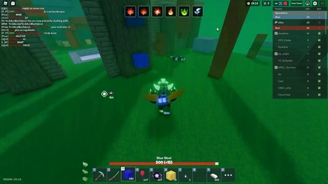 1 vs 50.. but with Lucky Blocks (Roblox Bedwars) смотреть онлайн
